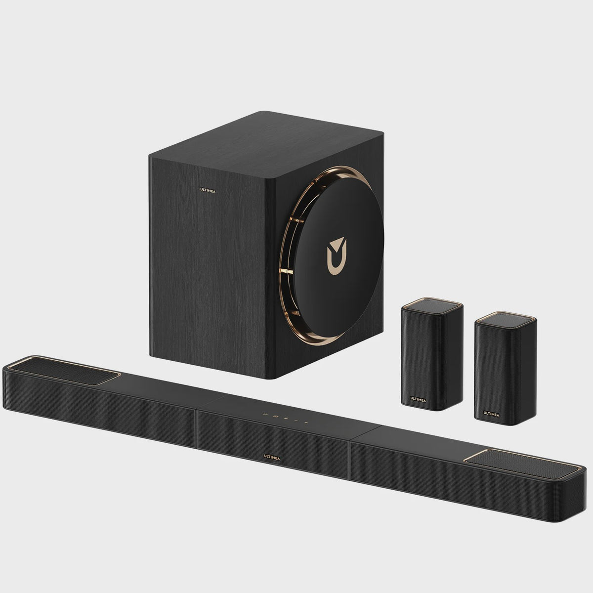 ULTIMEA Skywave X60 Soundbar: 7.1.4 Dolby Atmos Surround met Draadloze Subwoofer