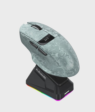 Lenovo Draadloze Gaming Muis: 3 Modi, 35K DPI, Ergonomisch, LED Display & Laadstation
