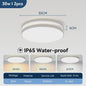 Waterdichte LED Plafondlamp Rond - 18W/30W/40W - IP44 - Keuken, Badkamer, Woonkamer