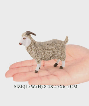 Realistische Boerderij- en Wilde Dierenfiguren: Schapen, Geiten, Antilopen & Meer - Cadeau Speelgoed