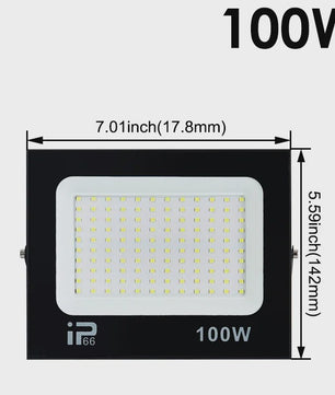 Krachtige LED Floodlight 100W-200W - Waterdicht IP66 Buitenverlichting