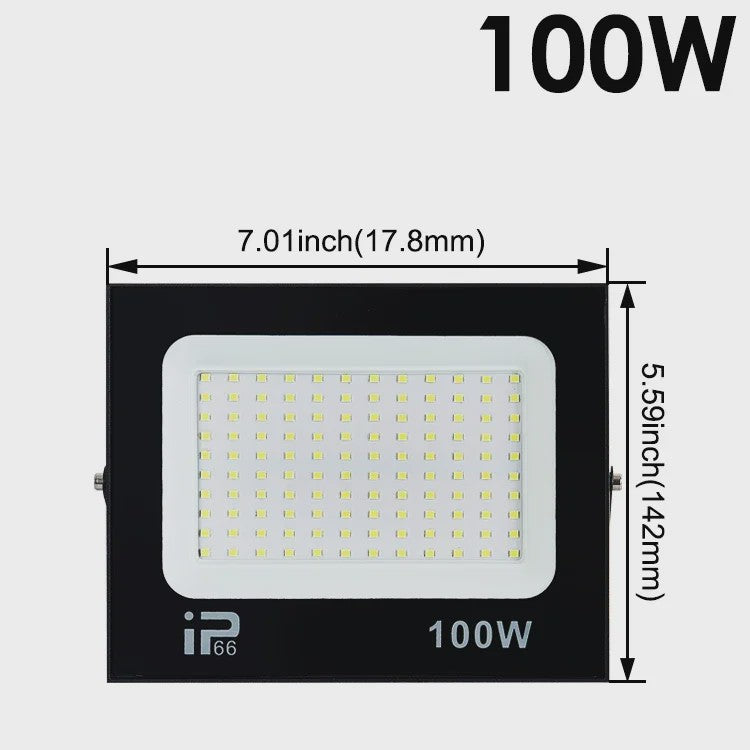 Krachtige LED Floodlight 100W-200W - Waterdicht IP66 Buitenverlichting