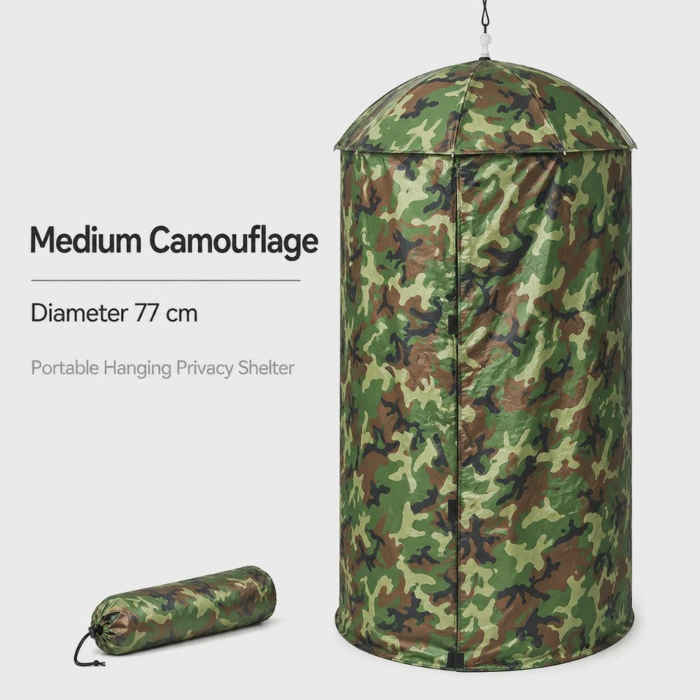 Draagbare Privacy Shelter Tent - Pop-Up Omkleed- en Douchetent voor Camping & Outdoor (77/90cm)