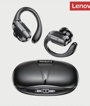 Lenovo XT80 Draadloze Oordopjes met Oorhaken - Bluetooth 5.4, Ruisonderdrukking, Waterdicht