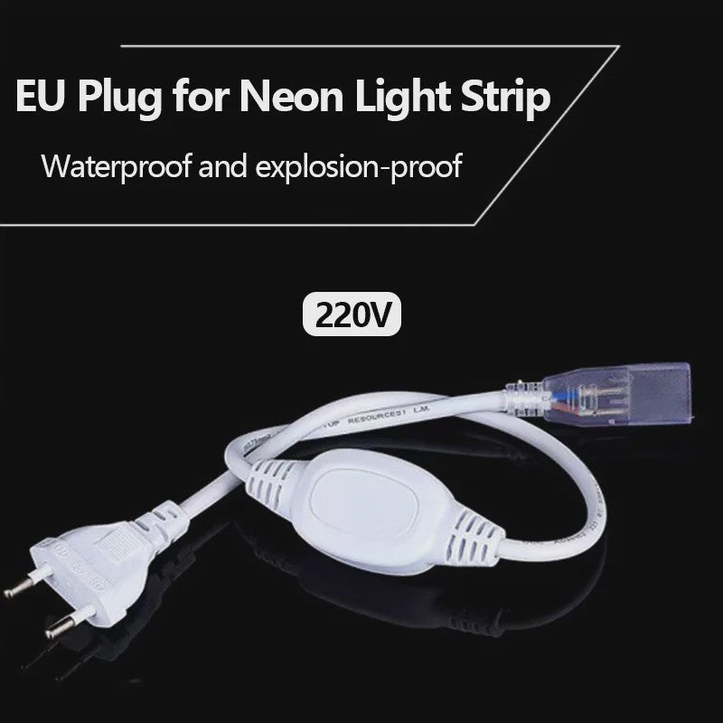 20 Meter Flexibele LED Neon Strip - 220V IP67 Waterdicht - Zonder Korreligheid - Binnen & Buiten Gebruik