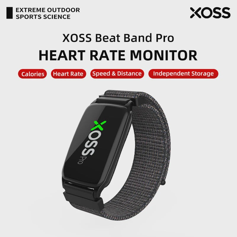 XOSS Beat Band Pro Hartslagmeter Armband - IP68 Waterdicht voor Fitness & Zwemmen