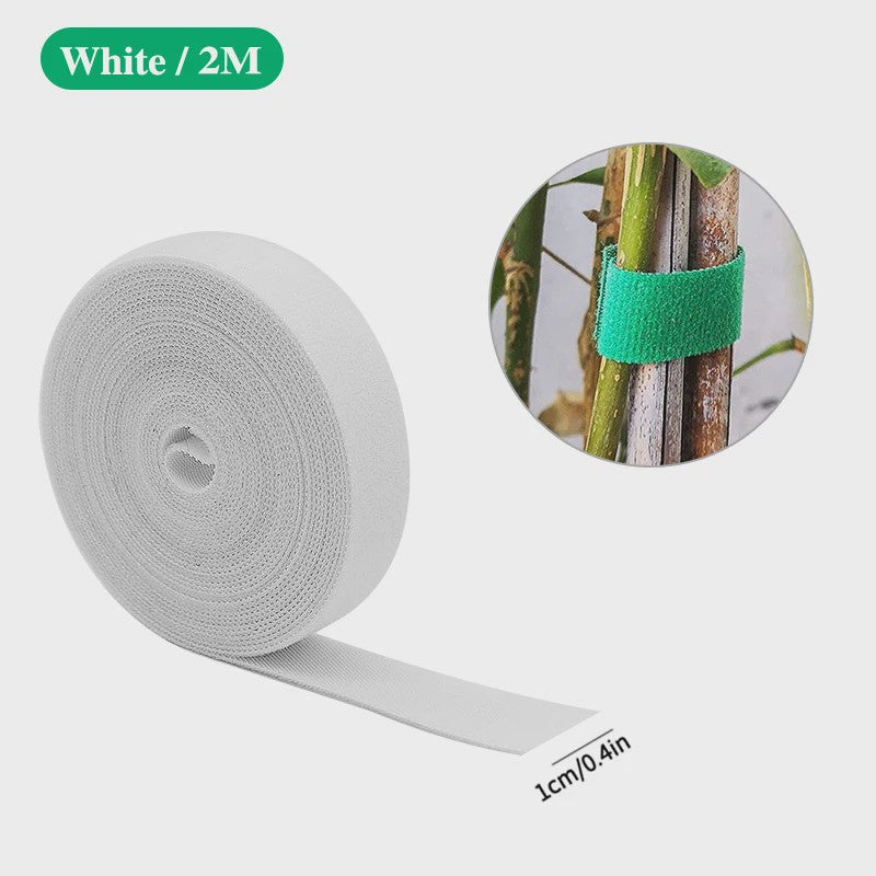 3 Rollen Groene Plantentape - Flexibele Nylon Plantenband voor Tuinondersteuning