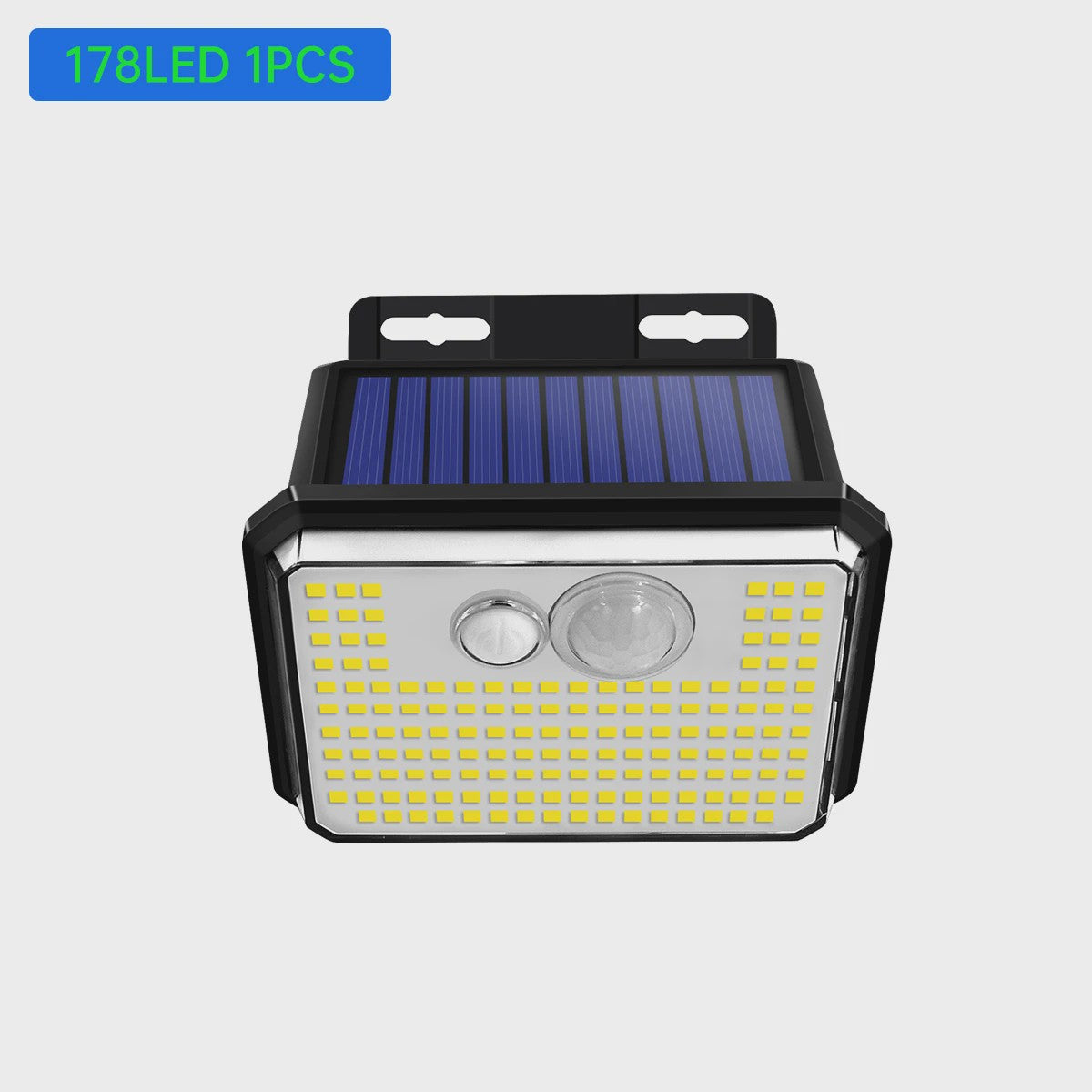 Krachtige Solar Buitenlamp met 148 LED's, Bewegingssensor & IP65 Waterdicht - 3 Modi