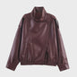 Dames Elegante Zwarte Jas - Street Style Asymmetrisch met Rits en Zakken