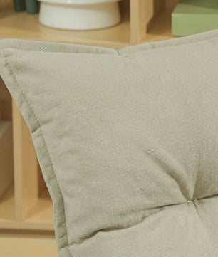 Verstelbare Draaistoel met 5 standen en zacht velours - Beige