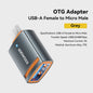 Essager USB 3.0 OTG Adapter: Type-C & USB-A naar Micro/iPhone Converter
