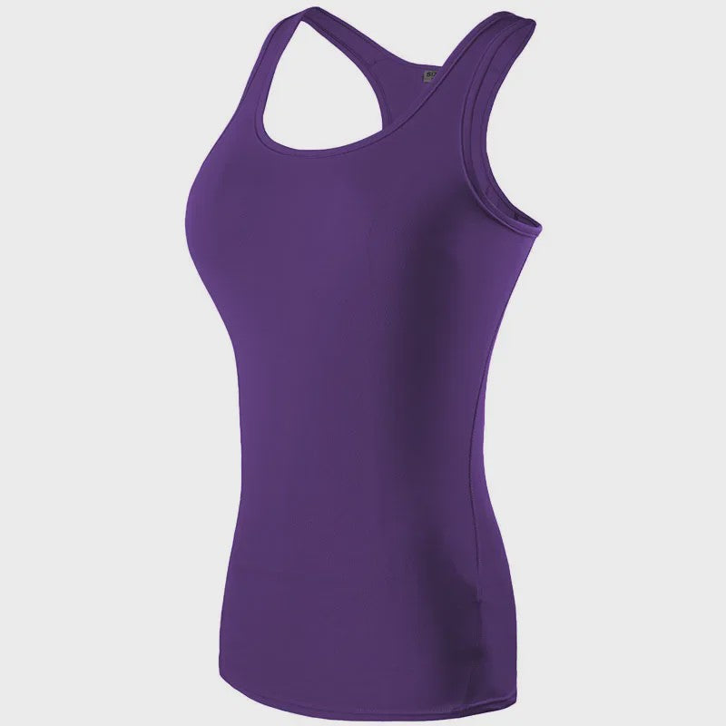 Dames Yoga & Sporttop: Sneldrogend, Mouwloos Tanktop voor Fitness & Gym