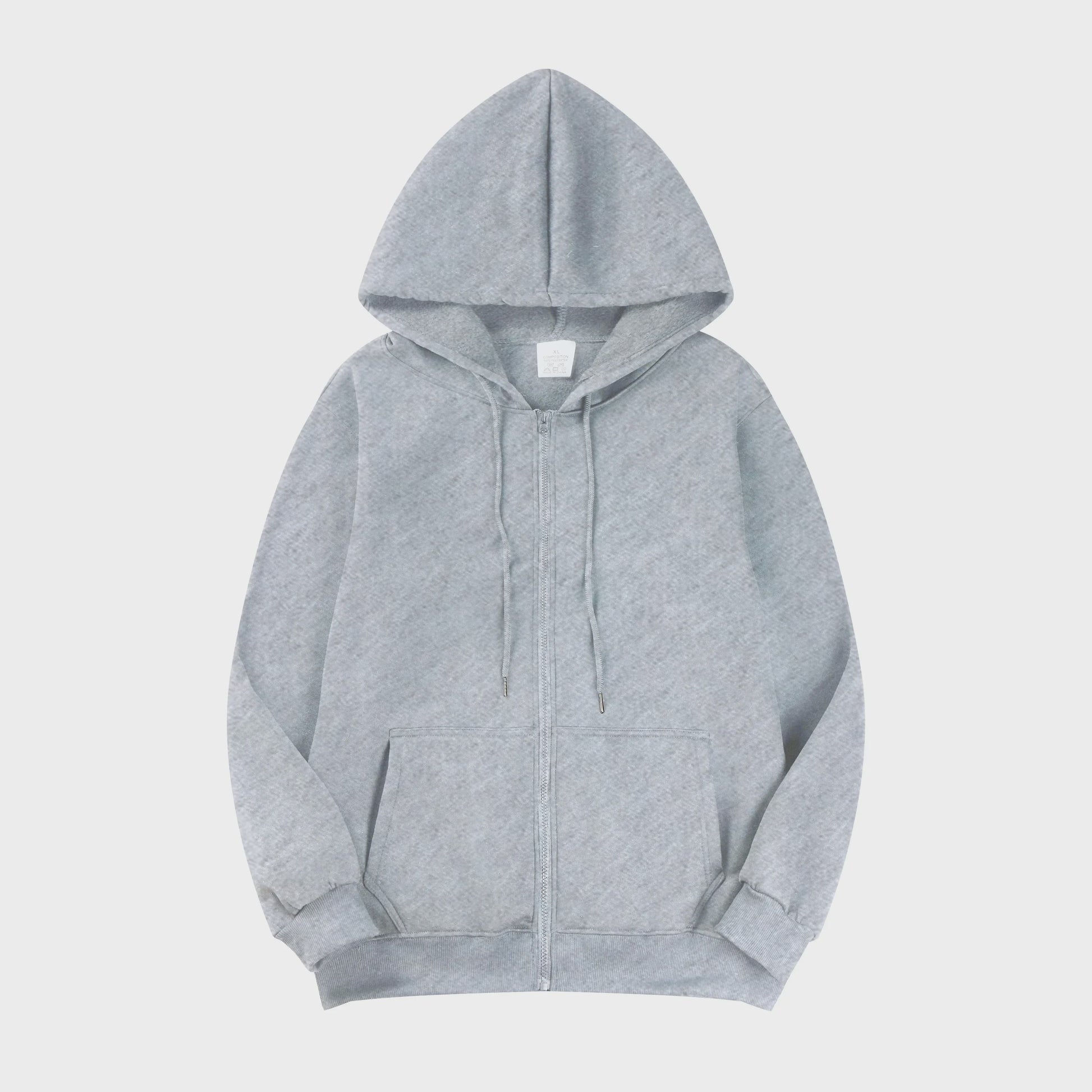 Herfst Heren Casual Hoodie Vest met Rits - Comfortabel & Stijlvol
