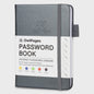 Wachtwoordenboek met Alfabetische Tabs - Hardcover Logboek & Adresorganizer