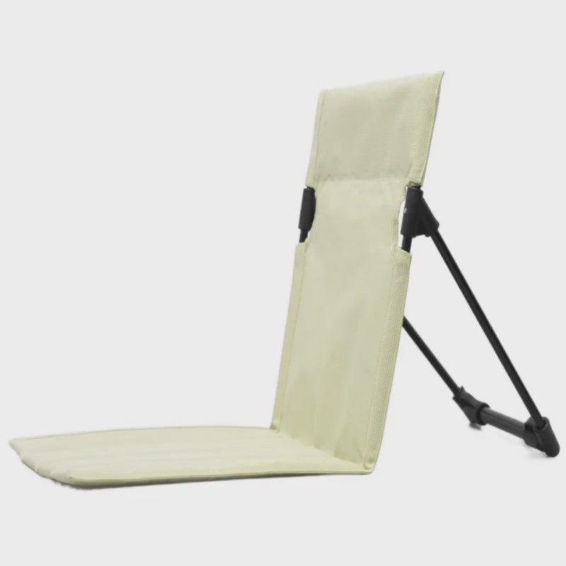 Lichtgewicht Opvouwbare Stoel - Aluminium, Draagbaar & Comfortabel voor Camping, Strand & Vissen