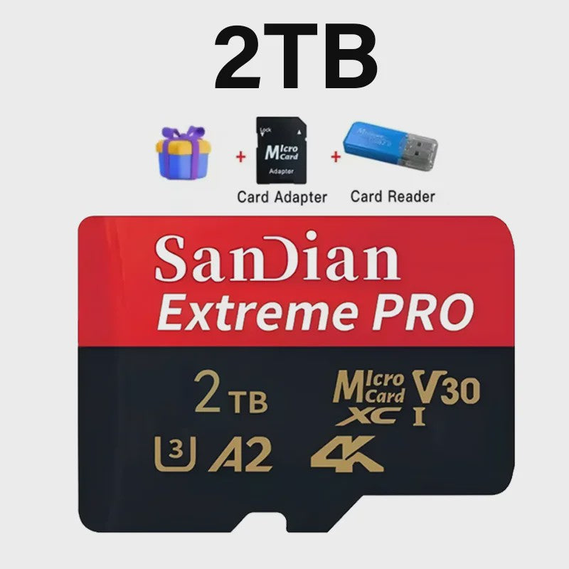 Snelle 128GB Micro SDXC Kaart - Opslag voor Camera, PC, Mac & Meer