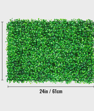 Kunstplant Muurdecoratie Buxus Hek Paneel - Realistische Groene Achterwand voor Privacy