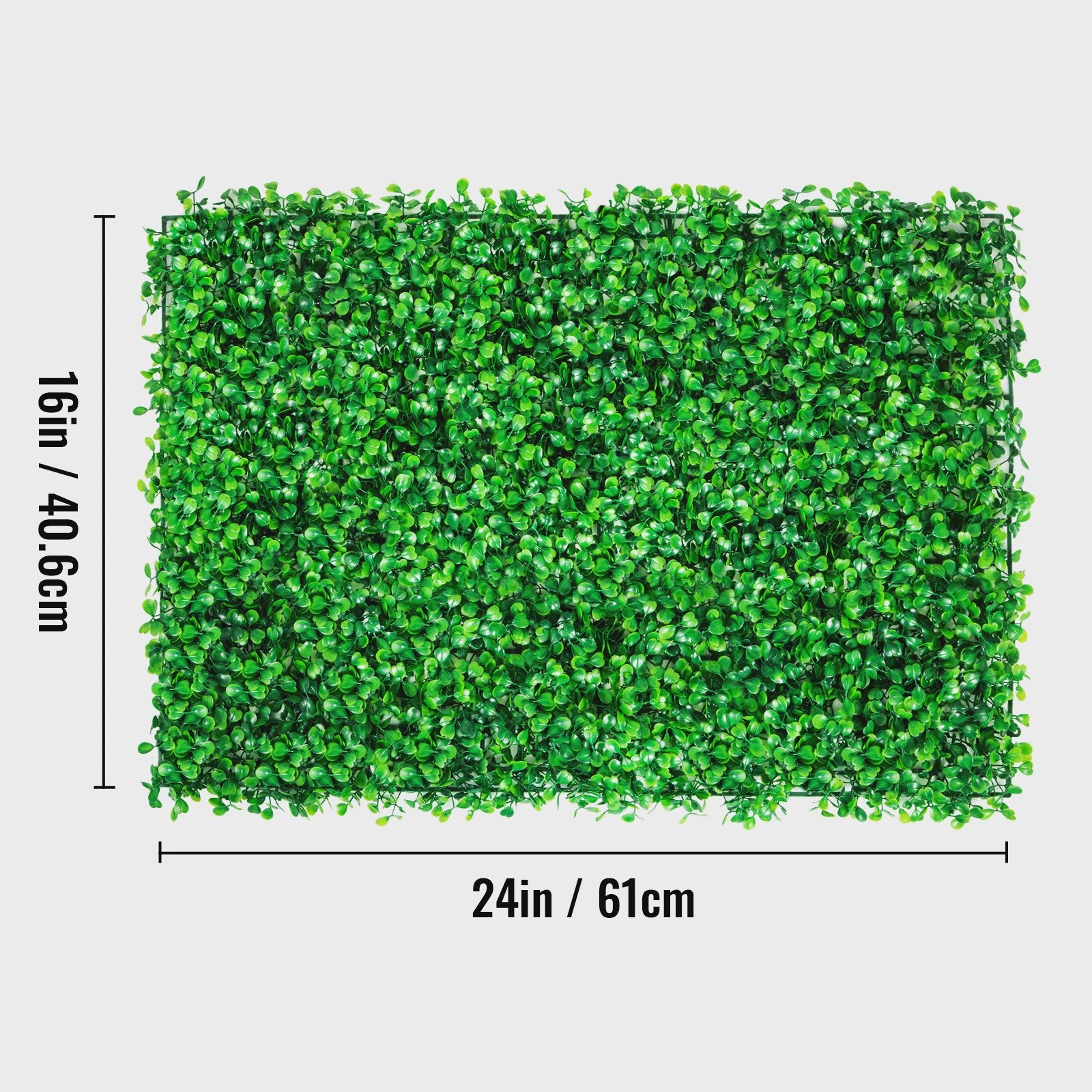 Kunstplant Muurdecoratie Buxus Hek Paneel - Realistische Groene Achterwand voor Privacy
