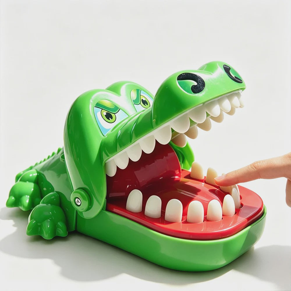 Krokodil Bijt Spel: Grappig Vinger Spel voor Kinderen en Familie - Klassiek Party Spel