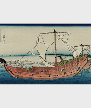 Klassieke Japanse Hokusai 'Great Wave' Canvas Poster - Tijdloze Kunst aan de Muur