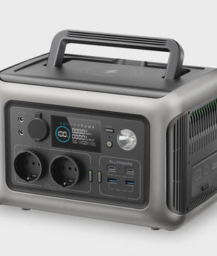 ALLPOWERS R600 Powerstation: 299Wh/600W LiFePO4 Accu voor Buiten, Camping & Thuis Backup (Optioneel Zonnepaneel)