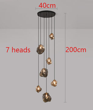 Moderne LED Hanglamp - Stijlvolle Plafondlamp voor Woonkamer & Trappenhuis