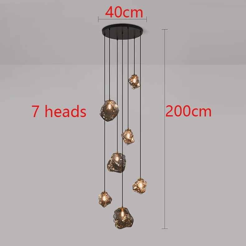 Moderne LED Hanglamp - Stijlvolle Plafondlamp voor Woonkamer & Trappenhuis