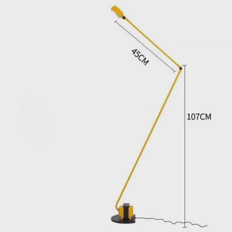 Moderne Metalen Vloerlamp met LED - Stijlvolle Verlichting voor Woonkamer, Hotel & Meer