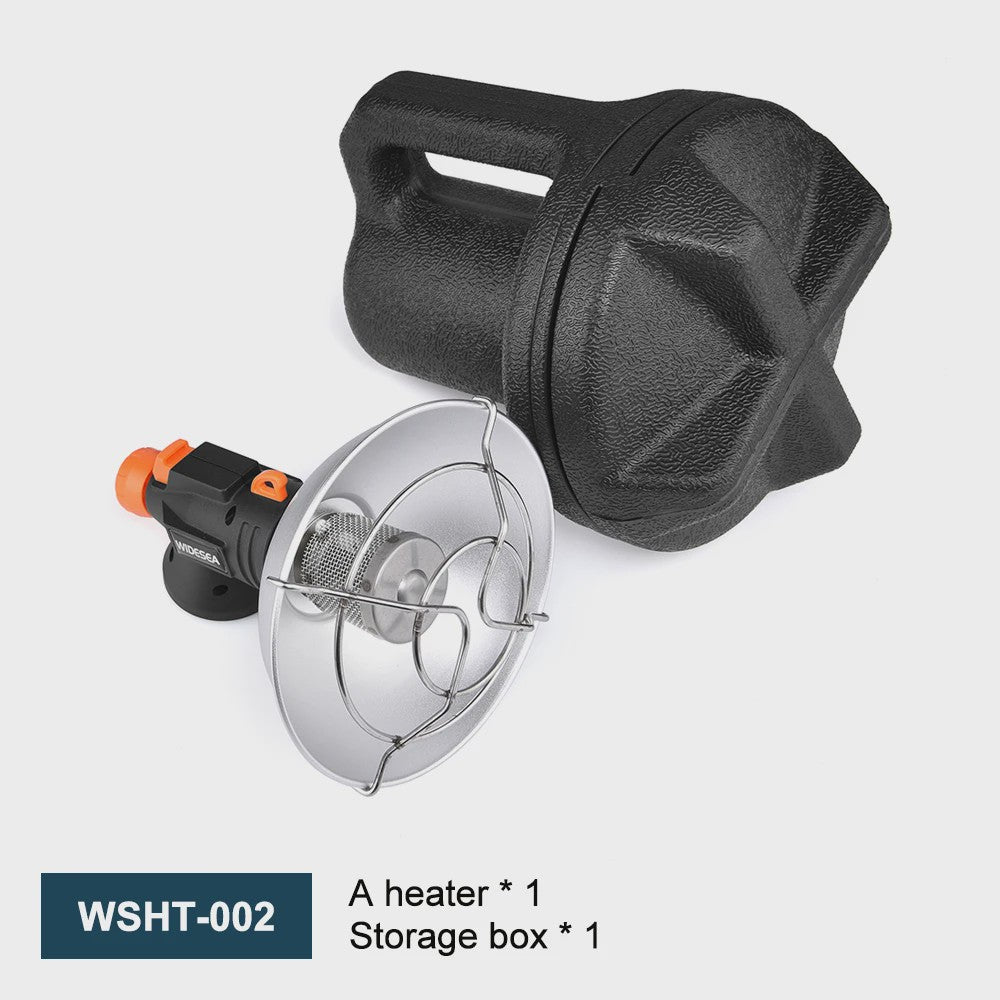 Widesea Draagbare Camping Heater - Roestvrij Staal Gas Brander voor Buiten & Survival