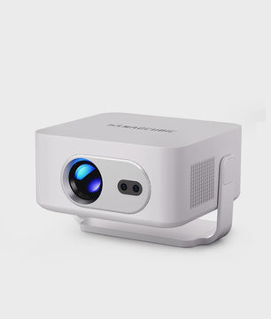 Magcubic HY300Max: Draagbare Projector met Android 14, 400 ANSI, 8K Ondersteuning, Auto Focus & WiFi6