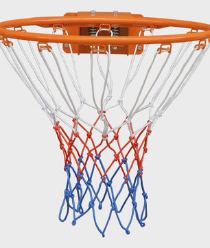 Professionele Dubbele Veer Basketbalring - Duurzaam Staal, Schokabsorberend, Weerbestendig voor Binnen & Buiten