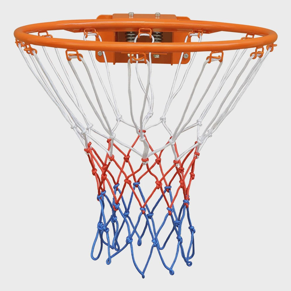 Professionele Dubbele Veer Basketbalring - Duurzaam Staal, Schokabsorberend, Weerbestendig voor Binnen & Buiten