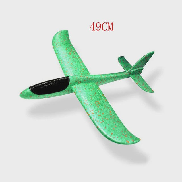 49cm Schuim Vliegtuig - Handgooi Vlieger Model voor Buitenplezier & Cadeau voor Kinderen