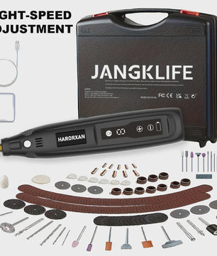 Draadloze Mini Rotary Tool Kit met USB - Graveren, Boren & Polijsten