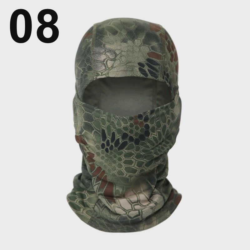 Multicam Camouflage Balaclava - Volledig Gezicht Hoofddeken voor Skiën, Fietsen & Outdoor