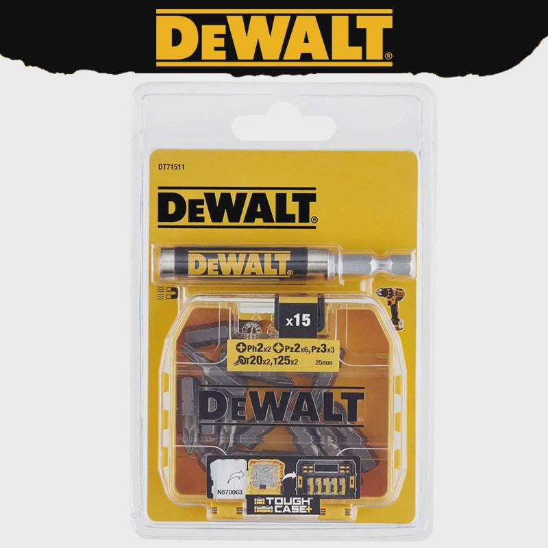 DEWALT Impact Schroefbits Set met Bit Houder - 3 Delig