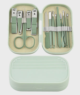 14-delige Luxe Manicure en Pedicure Set - Roestvrij Staal