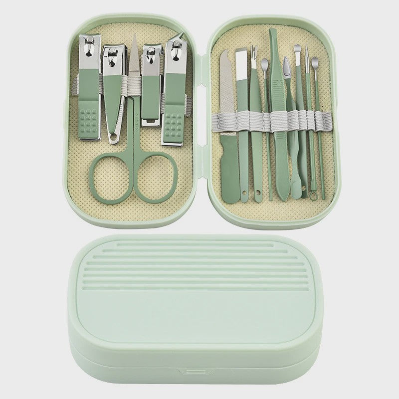 14-delige Luxe Manicure en Pedicure Set - Roestvrij Staal