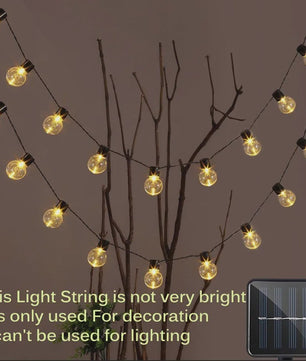 Solar LED Slinger Verlichting - Sfeervolle Tuindecoratie met 10/20/38 Lampjes