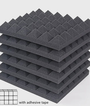 Akoestische Panelen 30x30x5cm - Geluidsabsorberend Studio Schuim (12/24 Stuks)
