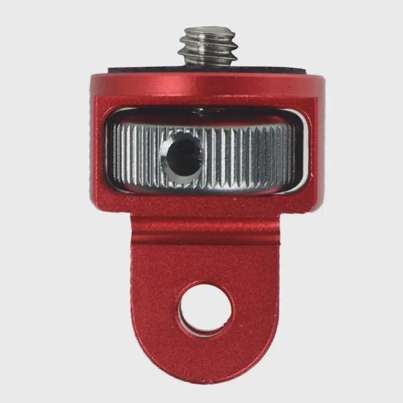 360° Draaibare Mini Statief Adapter met 1/4" Schroef voor Action Camera's