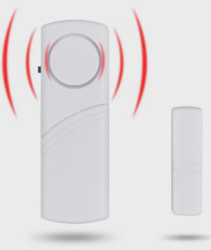 Draadloze Deur- en Raammelder met Magneet - 2 stuks