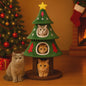 Kerstboom Kattenkrabpaal: Speelparadijs met Meerdere Verdiepingen en Krabmogelijkheden