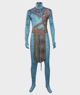 Avatar Cosplay Kostuums: Jake Sully & Neytiri Jumpsuits voor Dames en Heren - Perfect voor Halloween & Feesten