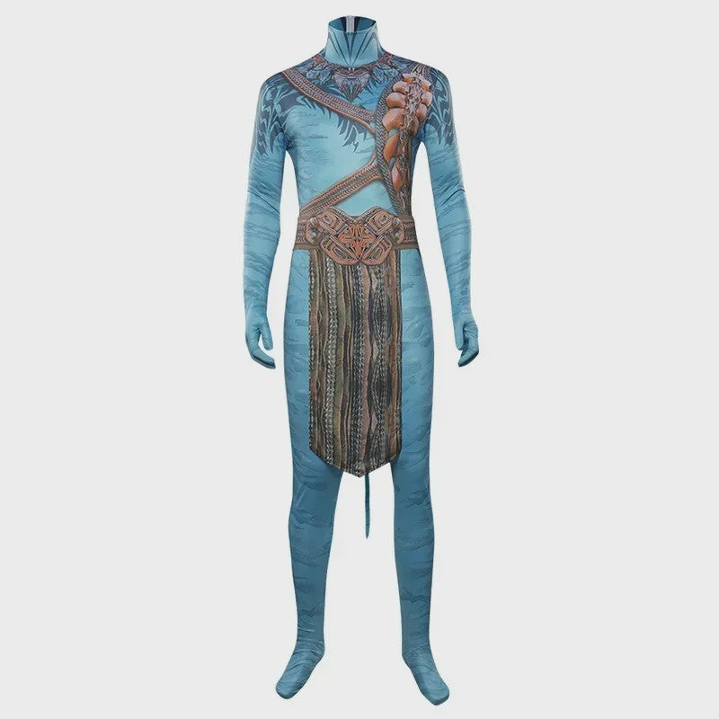 Avatar Cosplay Kostuums: Jake Sully & Neytiri Jumpsuits voor Dames en Heren - Perfect voor Halloween & Feesten