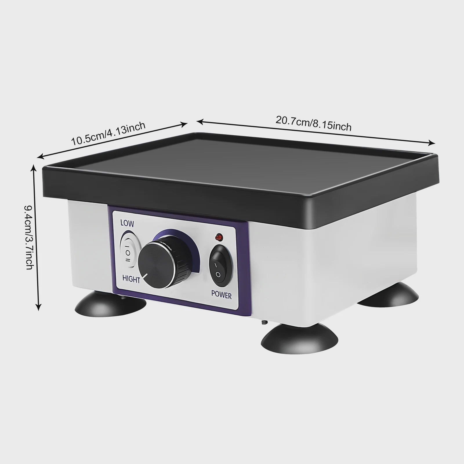 120W Laboratorium Vibrator met Variabele Snelheid voor Gipsmodellen