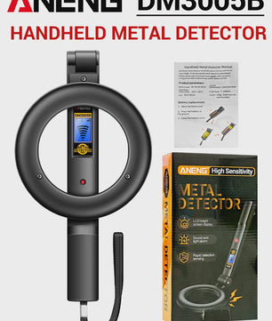ANENG DM3005B Metaaldetector - Pro Schatzoeker met Pinpoint & Discriminatie