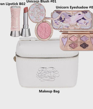 Flower Knows Luxe Make-up Cadeaubox: Foundation, Blush, Lip Cream & Tas