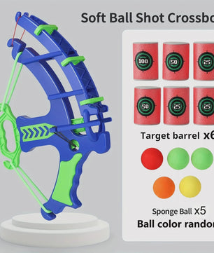 Soft Bullet Boogschietspel voor Kinderen - Educatief Oefenspeelgoed met Doelen