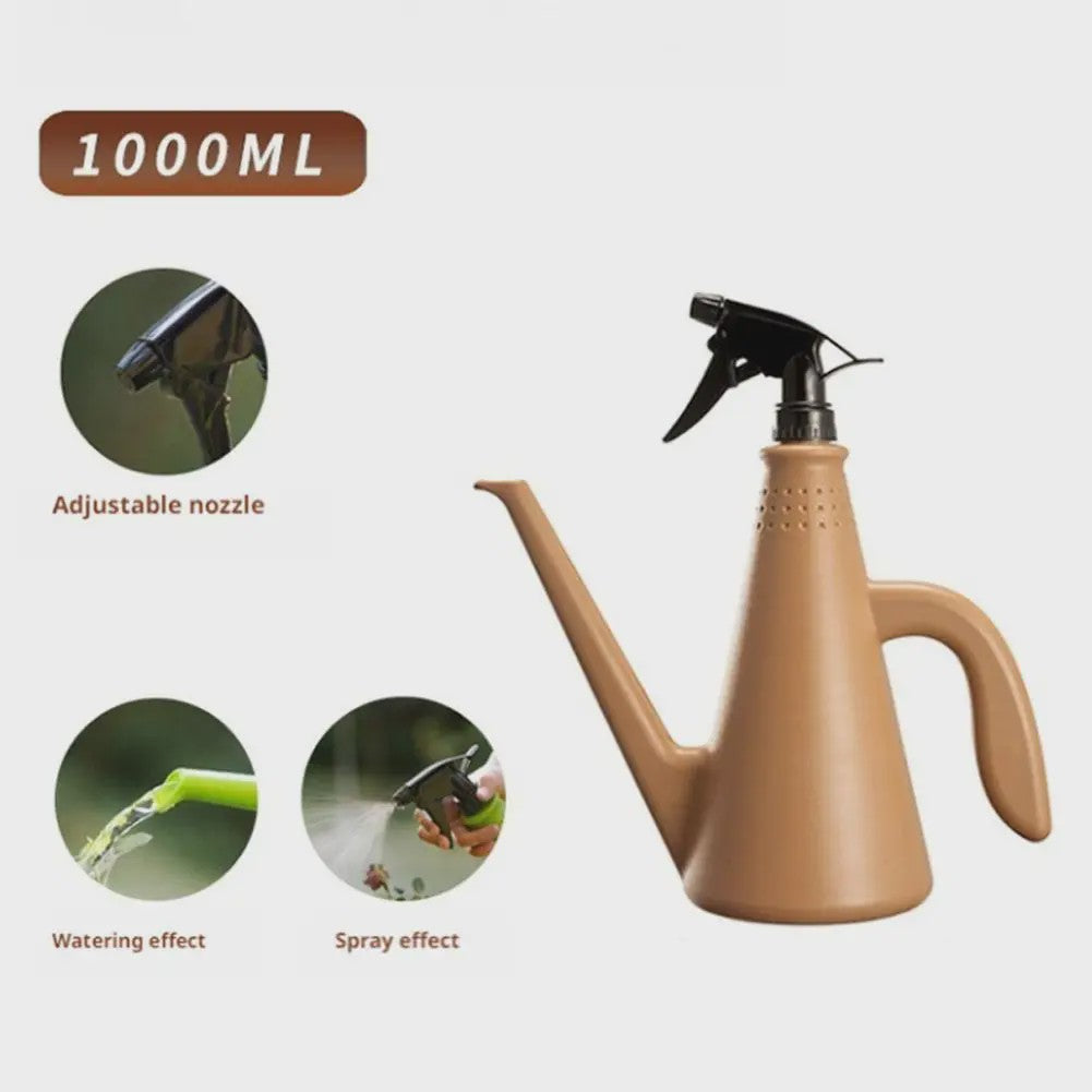 Dubbele Functie Gieter met Sprayfunctie - Ergonomisch Ontwerp